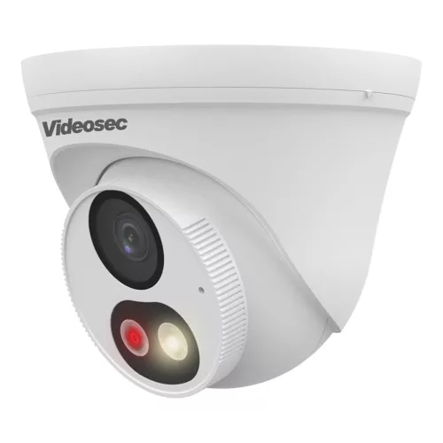 Videosec IPD-3614OVA-28DL IP  dóm kamera 4MP 100.5° hybrid Fehér/White+IR LED LAN+PoE