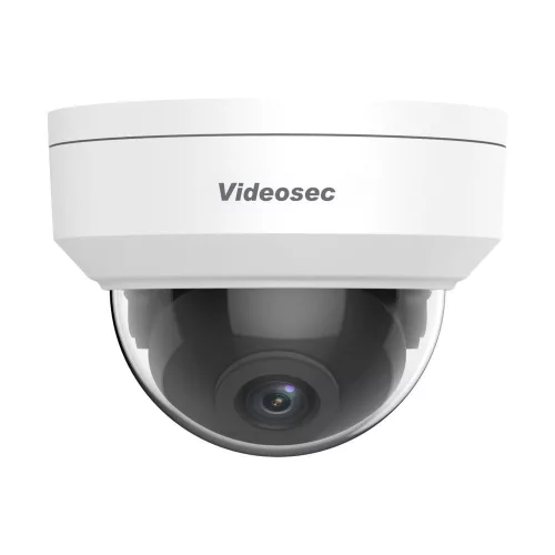 Videosec IPD-328LSA-28F IP Dome Camera 8MP 112.9° IR LED LAN+PoE