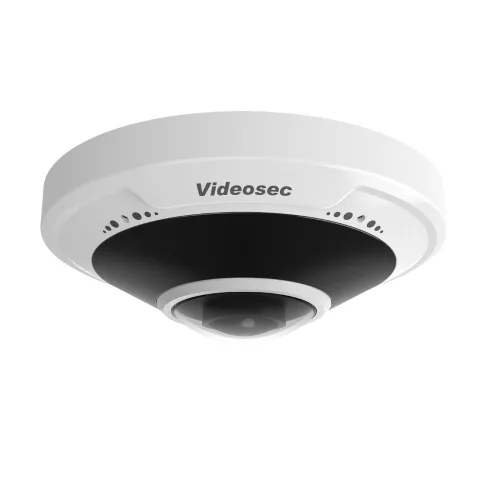 Videosec IPF-868IQ-F18-C IP FishEye Camera 12MP 360° IR LED LAN+PoE