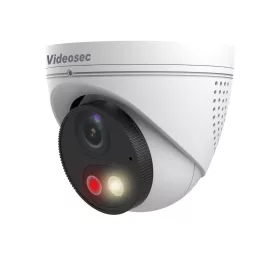   Videosec IPD-3618SAL-28DL  IP Dome Camera 8MP 98.7° hybrid Fehér/White+IR LED LAN+PoE