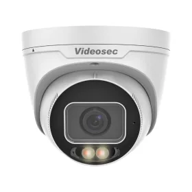   Videosec IPD-3634IQ-28Z-SWA IP Dome Camera 4MP 102.4°-49.2° hybrid Fehér/White+IR LED LAN+PoE