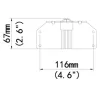 Videosec TR-CM06-D Ceiling mount Camera Bracket 