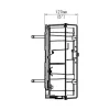 Videosec TR-JB12-IN Junction Box for PTZ Cameras