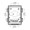 Videosec TR-JB12-IN Junction Box for PTZ Cameras