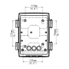 Videosec TR-JB12-IN Junction Box for PTZ Cameras
