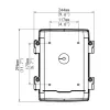 Videosec TR-JB12-IN Junction Box for PTZ Cameras