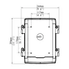 Videosec TR-JB12-IN Junction Box for PTZ Cameras