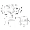 Videosec TR-WM03-B-IN Wall Mount for Dome Cameras