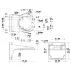 Videosec TR-WM03-B-IN Wall Mount for Dome Cameras