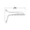 Videosec TR-WM03-D-IN Wall Mount for Dome Cameras