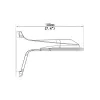 Videosec TR-WM03-D-IN Wall Mount for Dome Cameras