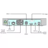 Videosec NVR-301-04LH-P4 IP PoE videó rögzítő 4cs. 1x HDD Max. felb. 8MP