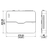 Videosec NVR-301-08LH-P8 IP PoE NVR 8cs. 1x HDD Max. Res. 8MP