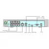 Videosec NVR-301-08LH-P8 IP PoE NVR 8cs. 1x HDD Max. Res. 8MP