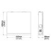 Videosec NVR-508-64IQ2-R IP NVR 64cs. 8x HDD Max. Res. 32MP