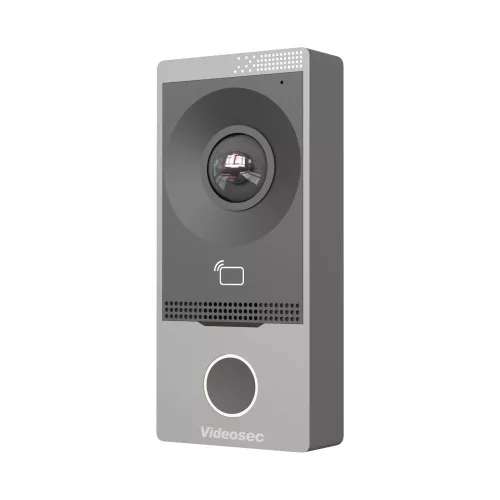 Videosec ODI-201W-S IP 1 Button Villa Door Station 2MP 124.3° IR LED WiFi+LAN+ PoE