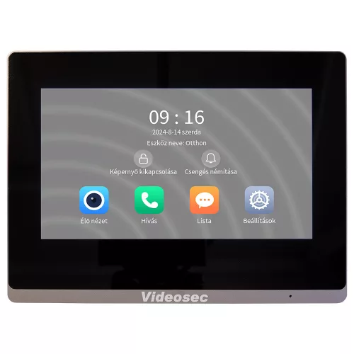 Videosec IDI-701W 7" Intercom Indoor Monitor WiFi+LAN+ PoE