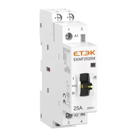   MC1-2NOM-25 • LEDsec • Modular DIN Contactor 2NO/25A  White