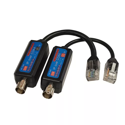 Videosec PS-EOC7001 1 csatornás Ethernet koax passzív konverter 1 pár