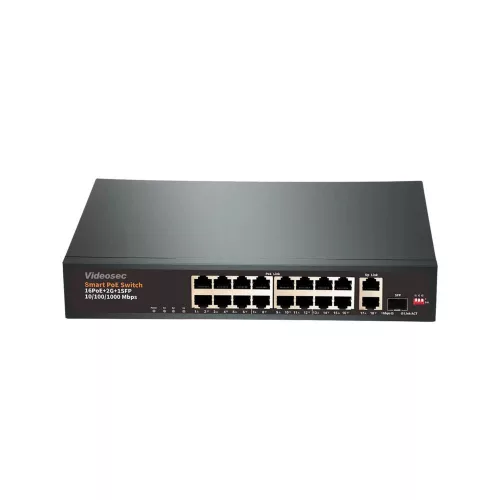 Videosec PS16FE+2GE+1SFP PoE Switch