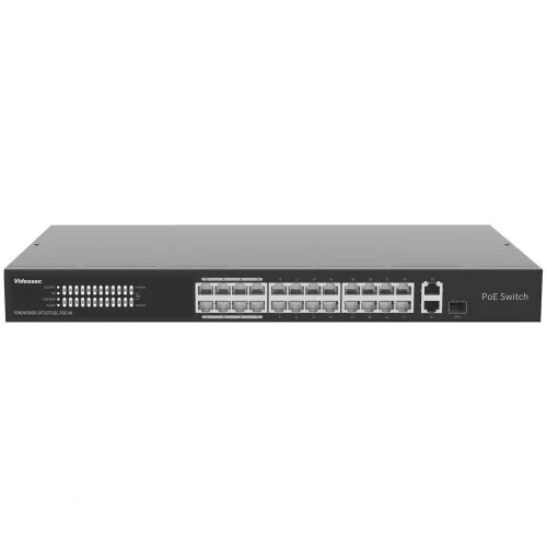 Videosec PSNSW3000-24T1GT1GC-POE-IN PoE Switch