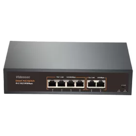 Videosec PS04FE+2FE-V3 PoE Switch
